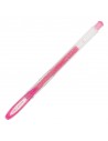 Boligrafo Signo Sparkling rosa con glitter Posca