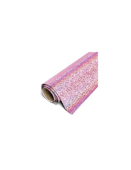 Vinil textil Siser Holographic Pink glitter x MT