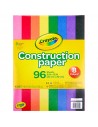 Papel construccion de 96 hojas de 8 colores CRAYOLA