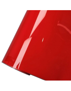 Adhesivo/vinil rojo glossy 1.22mt x MT