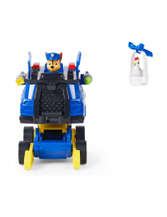 Paw Patrol Chase y su Vehículo al Rescate, Mattel