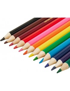 Cra-Z-Art  LAPICES DE COLORES LARGOS SET 12 PCS