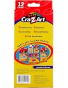 Cra-Z-Art  LAPICES DE COLORES LARGOS SET 12 PCS