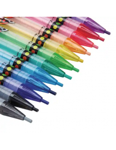 Cra-Z-Art LAPICES DE COLORES TWIST UP SET 24 PCS