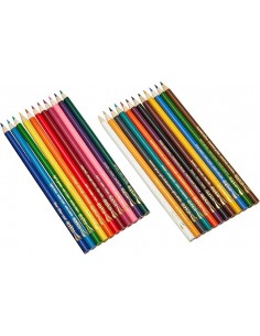 Cra-Z-Art  LAPICES DE COLORES LARGOS SET 24 PCS