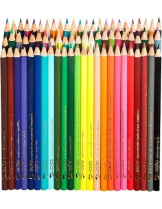 Cra-Z-Art LAPICES DE COLORES LARGOS SET 72 PCS