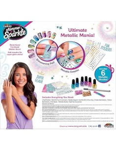 Cra-Z-Art SHIMMER SPARKLE KIT DE DISEÑO DE UÑAS