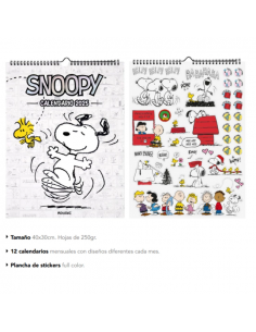 Mooving CALENDARIO SNOOPY 2025