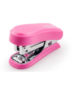 Engrampadora Mini Novus Color Rosa + Grapas