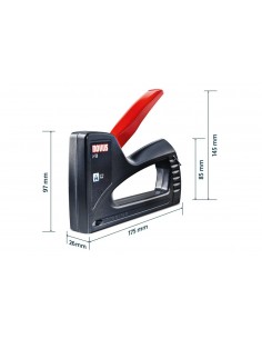 NOVUS ENGRAMPADORA PISTOLA  J-13 TRABAJO COLOR NEGRO