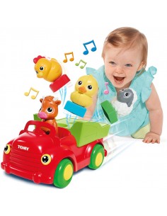 auto musical amigos de la granja-TOMY
