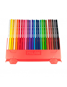 Flexibox 24 lápices de colores triangulares, MILAN