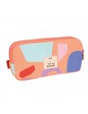 MILAN Portatodo 3 Cremalleras Fun Animals Naranja