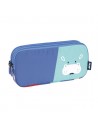 MILAN Portatodo 3 Cremalleras Fun Animals Azul