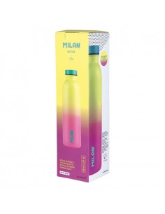 MILAN Botella Isotermica Acero Inox 591ml Sunset
