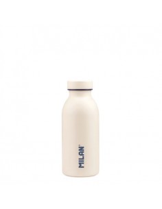 MILAN Botella Isotermica Acero Inox 354ml Beige