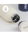 MILAN Botella Isotermica Acero Inox 354ml Beige