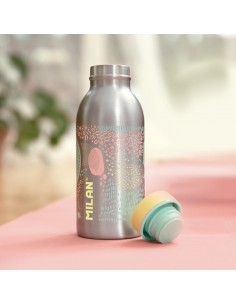 MILAN Botella Isotermica Acero Inox 354ml Silver