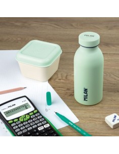 MILAN Botella Isotermica Acero Inox 354ml Verde