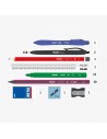 MILAN Kit 4 estuches contenido Dino