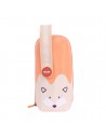 MILAN Kit 4 Estuches fun animals naranja