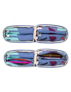 MILAN Kit 4 estuche fun animal azul