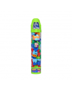 HAPPY LINE Bloques maxi forma de nave espacial 70 pcs