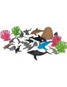 HAPPY LINE Animal life - Animales surtidos Dino Ocean Granja 22 pcs