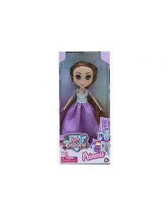 HAPPY LINE Muñeca Little bebops 10 inche princesa
