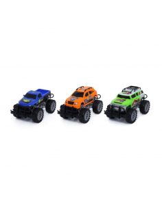 HAPPY LINE Camionetas Friccion 20cm en set 3 pcs