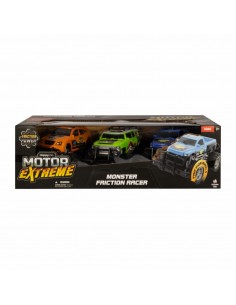 HAPPY LINE Camionetas Friccion 20cm en set 3 pcs