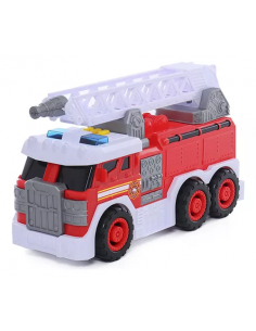 HAPPY LINE Carro bombero grande con luz y sonido