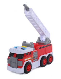 HAPPY LINE Carro bombero grande con luz y sonido