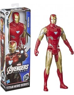 HASBRO Figura de acción titan héroe Iron Man