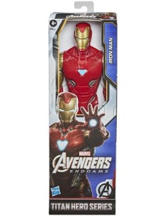 HASBRO Figura de acción titan héroe Iron Man