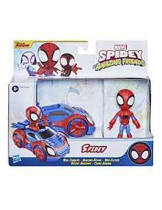HASBRO Set de juego vehiculo spidey & figura de acción surtida