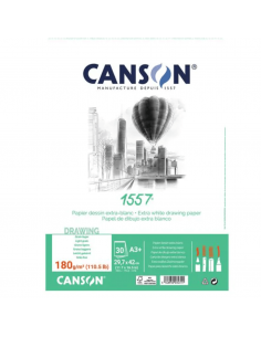 Bloc d/dibujo 30h A3 180gr, CANSON