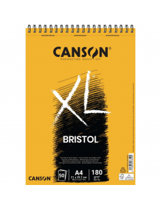 CANSON Bloc XL Bristol 50S A4 180G