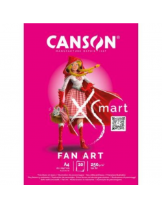 CANSON Bloc Xsmart Fan Art 20H 250G