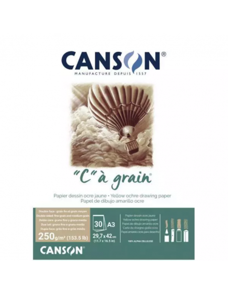 CANSON Bloc Cagrain 30H A4 250G