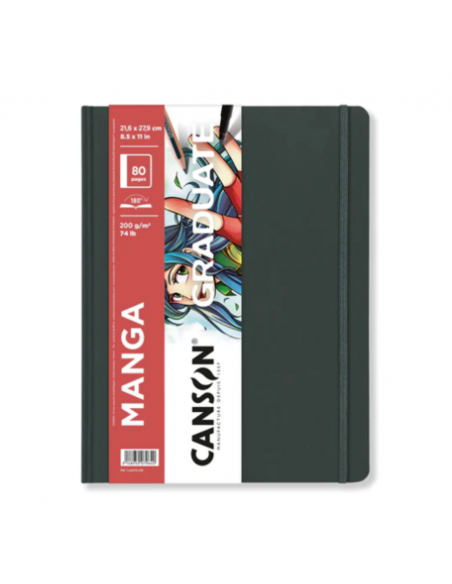 CANSON Book Graduate Manga  40H 21.6X27.9CM 200G