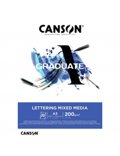 CANSON Bloc Graduate Miltitecnica 20H A3 200G