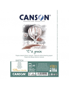 CANSON Bloc Ca Grain 14.8 X 22.7 CM A5 250G
