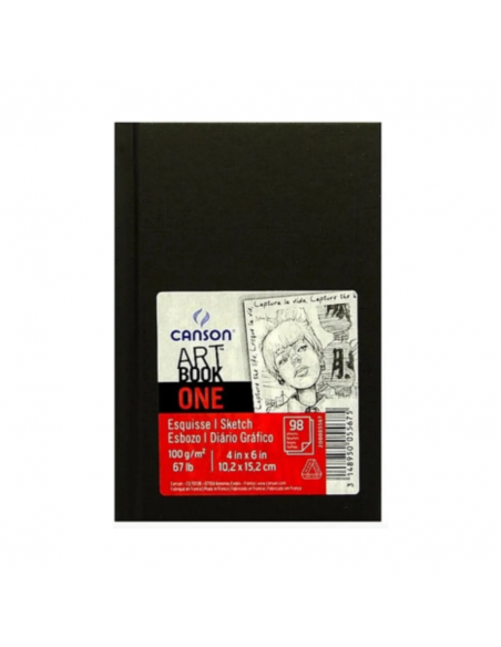CANSON Book One 98H 10.2X15.2CM 100G