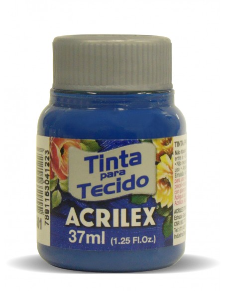 Pintura para Tela Acrilex 37ml Azul Turquesa 501
