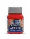 Pintura para Tela Acrilex 37ml Rojo Escarlata 508