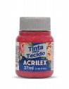Pintura para Tela Acrilex 37ml Rojo Carmín 509