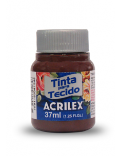 Pintura para Tela Acrilex 37ml Tierra Quemada 514