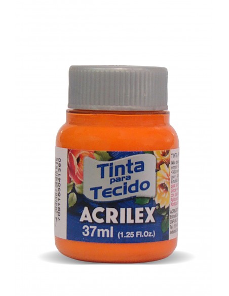 Pintura para Tela Acrilex 37ml Naranja 517
