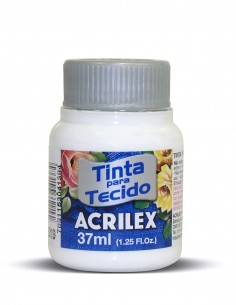 Pintura para Tela Acrilex 37ml Blanco 519